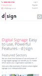 Mobile Screenshot of dsign.co.uk