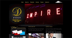 Desktop Screenshot of dsign.com.sg